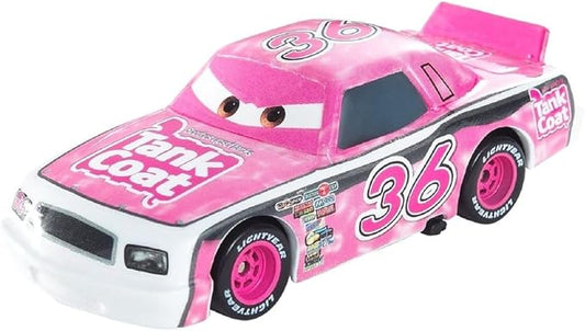 Cars de Disney y Pixar Diecast Tank Coat Toy Vehicle #36 for Children from 3 Years