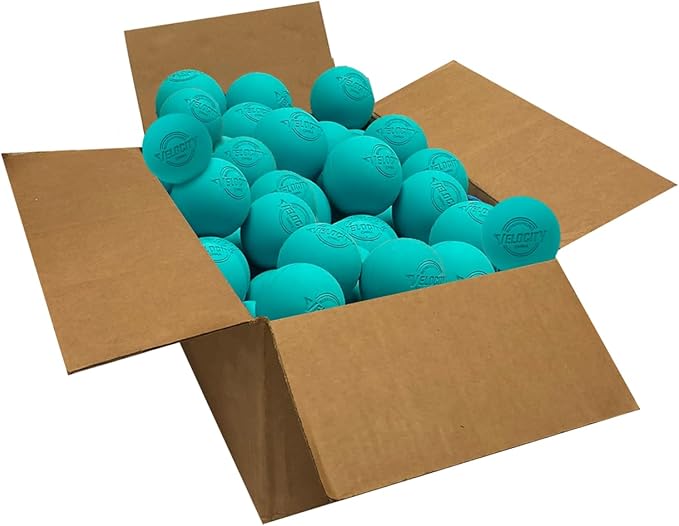 Velocity Lacrosse Balls - 1, 2, 3, 6, 12, 18, 24, 36, 60 and 120 Packs - for Practice, Official NFHS and College Approved Size