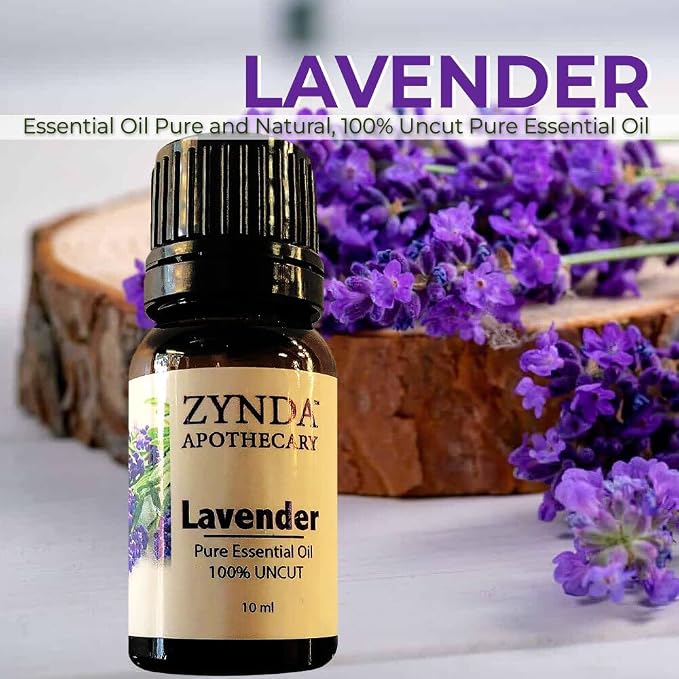 Lavender Essential Oil Pure and Natural, 100% Uncut Pure Essential Oil - 10ml