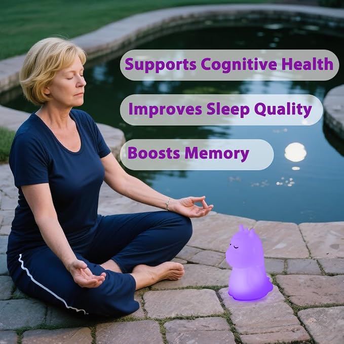 Breathing Loong Guided Visual Breathing Light for Mindfulness Relief | Relaxation Tool | Focus Meditation Device & Calming Night Light | Ideal for All Ages, Home & School Use (Loong)