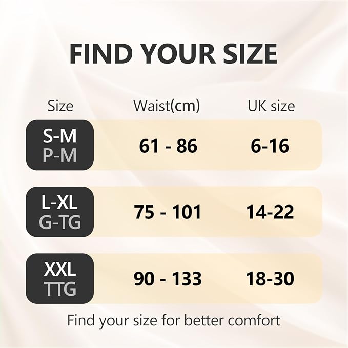MOLLIS Disposable Period Underwear for Women, Postpartum Panties, Maternity Knickers Heavy Flow Leak Proof, Unscented, Beige, Large/X-Large, 16 Count