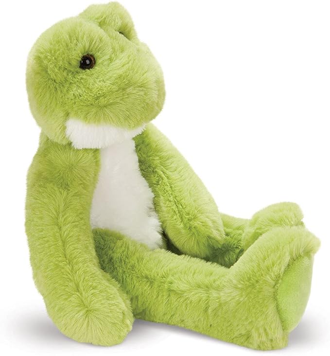 Vermont Teddy Bear Buddy Frog Plush - Frog Stuffed Animal, Green, 15 Inch