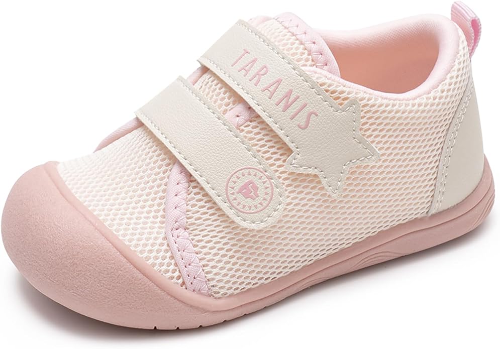 Toddler Shoes Boys Girls Non-Slip Infant Sneaker Rubber Sole Baby Crib First Walker Shoes