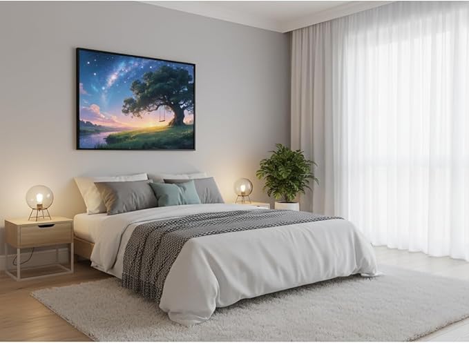 1000 Pieces Jigsaw Puzzles for Adults, Galaxy Series - Stunning Cosmic Art & Seamless Interlock, Challenging Brain Teaser, Large 28" x 20", Great Gift Idea & Home Decor（Starlit Summer）