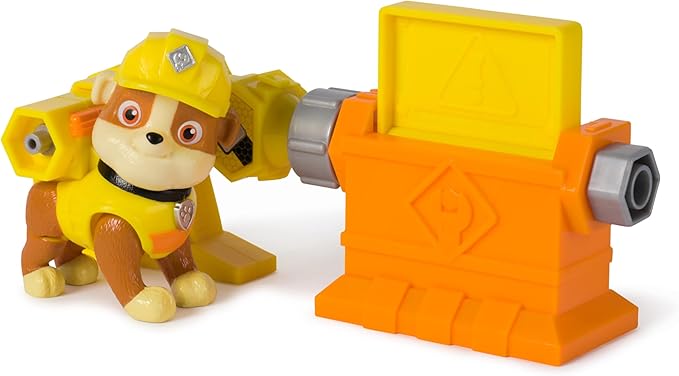 Rubble & Crew, Power Tool Pups, Rubble & Wheeler Toy Figures with 2 Construction Tools & 2 Building Accessories, Kids Toys for Boys & Girls Ages 3+