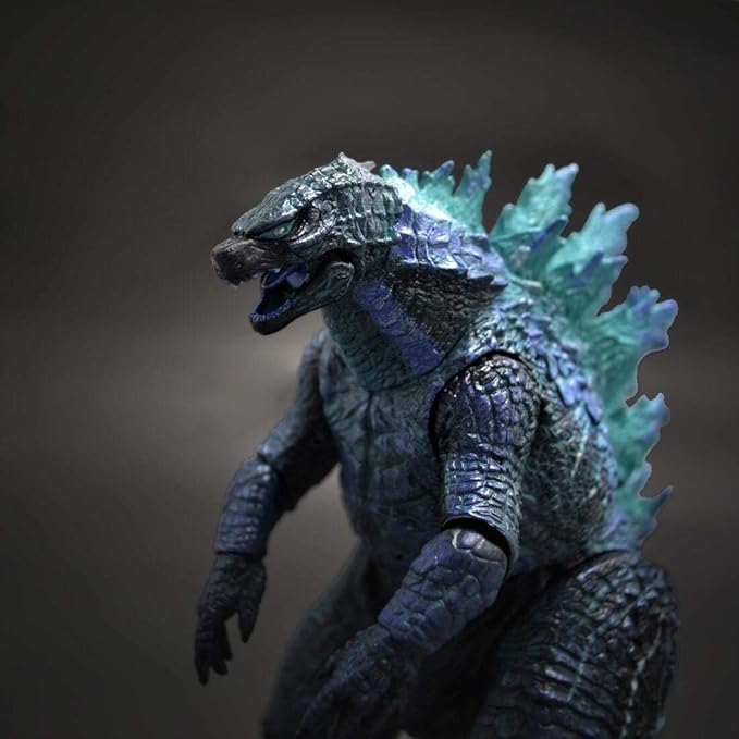 Navy Dragon Toy King of The Monsters Action Figure Head-to-Tail 12 Inch Statue Model Toy Best Gift