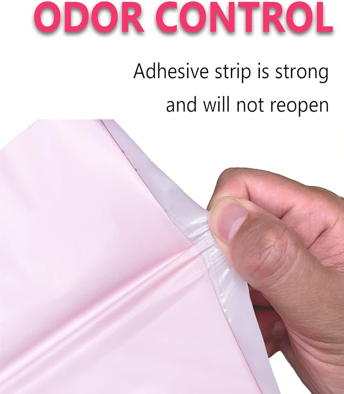 Sanitary Napkin Disposal Bags - Block Odors, Great Adhesion, Feminine Hygiene Disposal Bags for Tampons and Pads Pink 100Pcs
