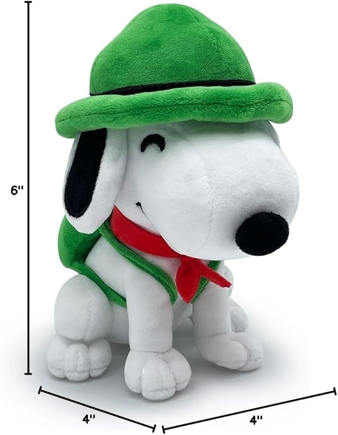 Youtooz Peanuts Snoopy Shoulder Rider 6 Inch Plush, – Collectible Snoopy Plushie from Peanuts