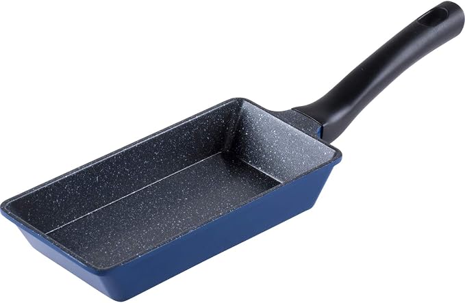 Wahei Freiz RB-1295 Mini Small Egg Grilled Egg, 3.5 x 7.1 inches (9 x 18 cm), Special for Gas Fire, Egg Pan, PFOA Free, Fluorine Resin Processing, Hirumogu