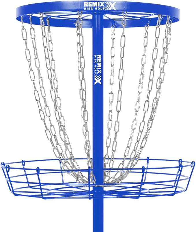 Remix Deluxe Practice Basket for Disc Golf - Choose Your Color and Style