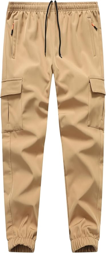 Boys Girls Snow Pants Waterproof Fleece Lined Ski Pants Kids Winter Hiking Pants