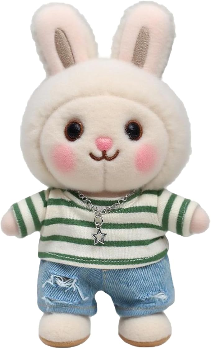 17cm Dolls Clothes - 6.7 Inches Cute Clothes Outfit & Accessories,17CM Doll of The House Accessories Outfits (Style-e (No Doll))