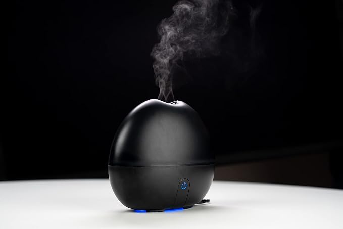 New Ultransmit ipple Aromatherapy Diffuser - Ultrasonic Mini Humidifier & Aroma Diffuser (Black)