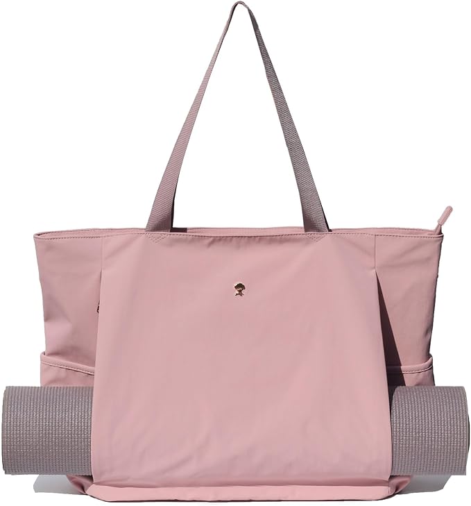 ESVAN Yoga Mat Bag Yoga Tote Carrier Shoulder Bag Carryall Tote for Office,Yoga,Pilates,Travel,Beach and Gym