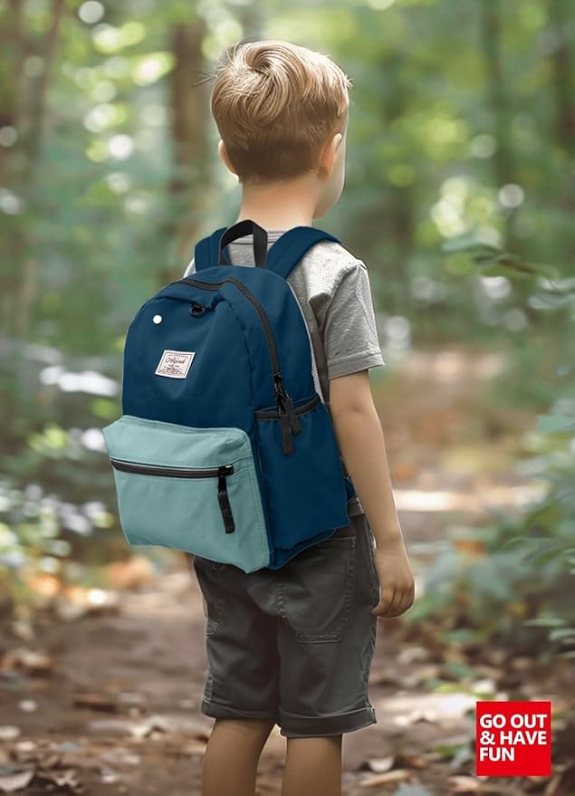 Toddler Backpack for Boys 2-5: Preschool Kindergarten 13" Daycare Backpacks Fit A4 Folder