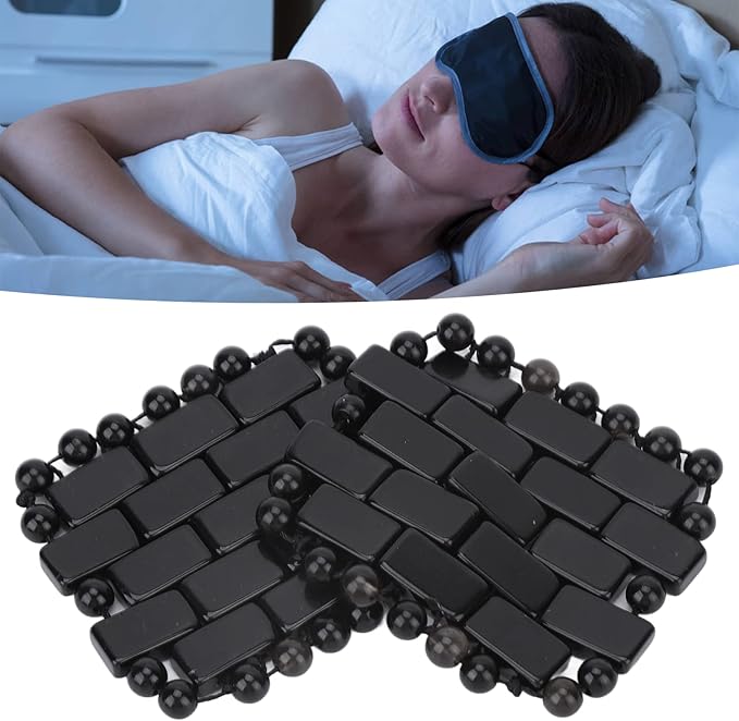 Jade Stone Eye Patch,Jadestone Quartz Eye Mask, Small Cooling Jade Eye Pad Crystal Stone Eye Mask for, Cooling and Relieving Jade Sleep Mask