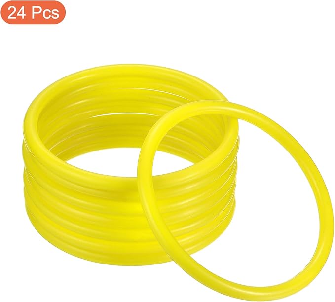 PATIKIL Carnival Ring-Toss Rings Plastic Hoops for Outdoor Party Favor Game Booth