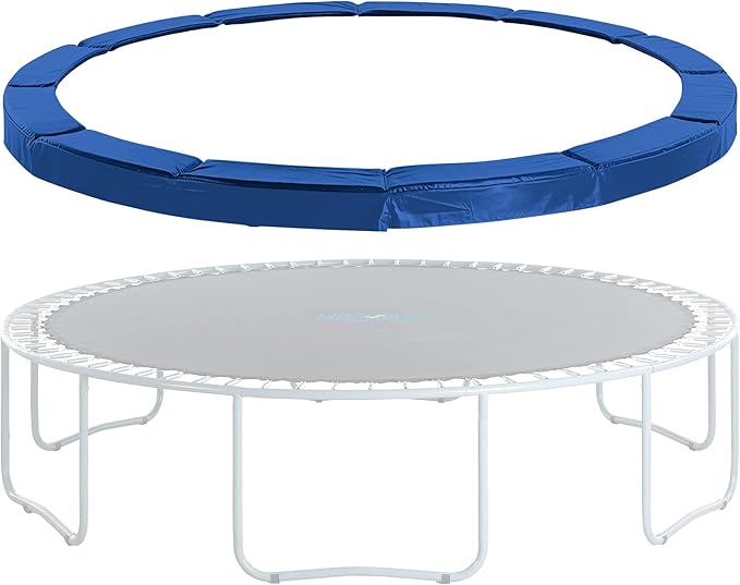 Machrus Upper Bounce Round Trampoline Replacement Safety Pad Spring Cover, Protective Accessories