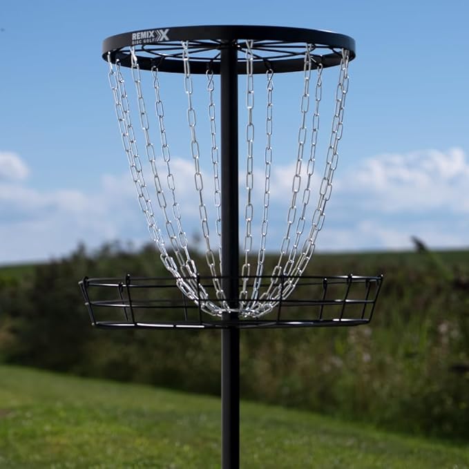Remix Deluxe Practice Basket for Disc Golf - Choose Your Color and Style