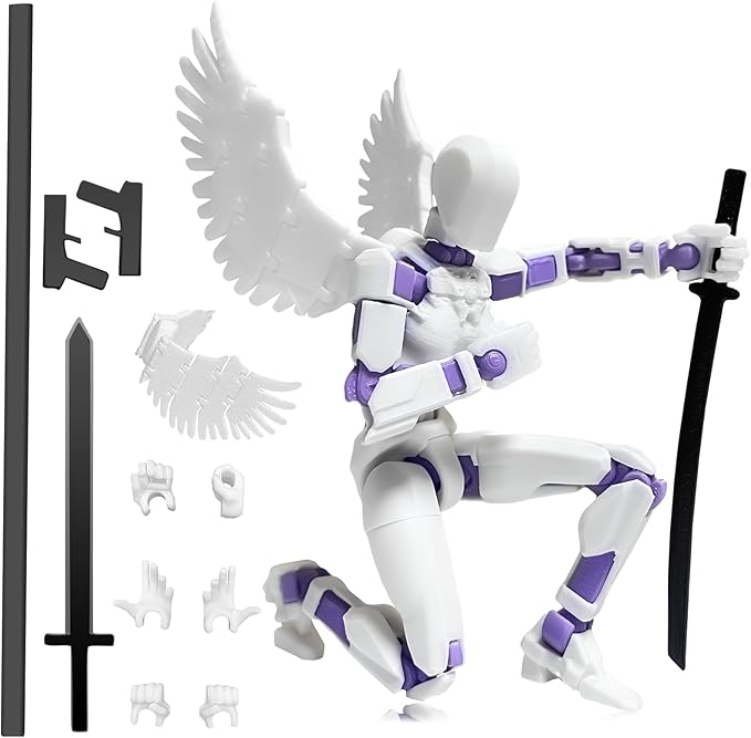 Titan 13 Multi-Jointed Action Figures,Titan 13 Action Figure,3D Printed Action Figures (1pcs-A)