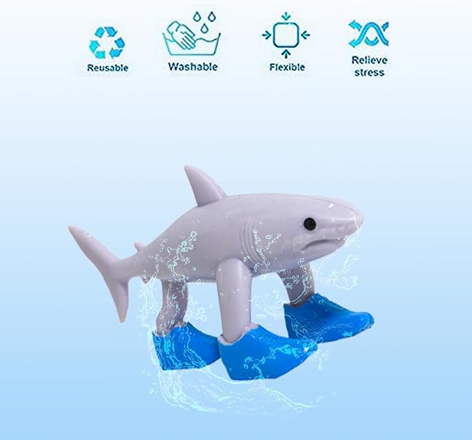 8Pcs Italian Brainrot Action Figures Tralalero Travala Toy Set With Tralalero Travala,Tung Tung Tung Sahur, Brr Brr Patapim & More - Brainrot Toys Collectible Animal Figures for Display or Gifting