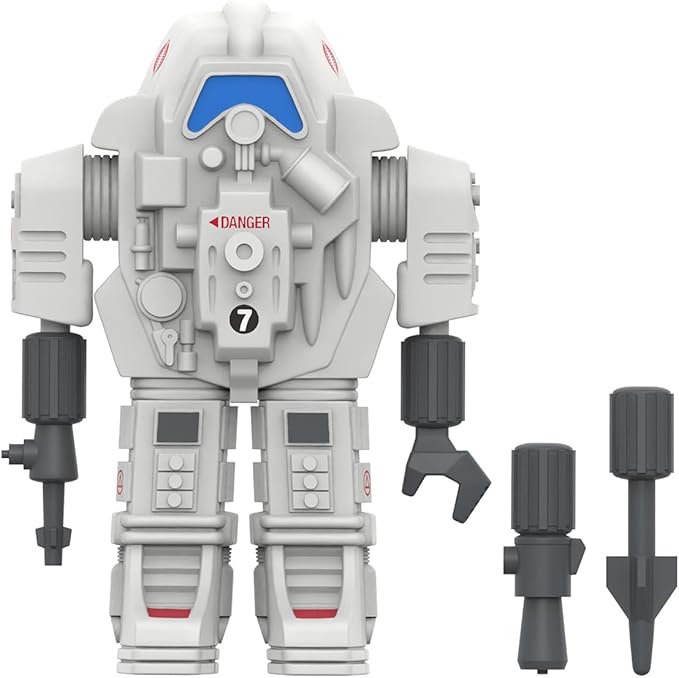 Super7 Super Cyborg G.I. Joe Cobra S.N.A.K.E. Armor (Full Color - Gray) - 11" G.I. Joe Action Figure with Accessories Classic Cartoon Collectibles