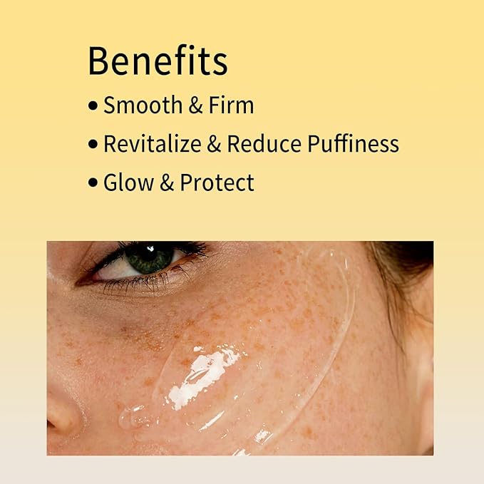 Under Eye Cream for Dark Circles Fading, Puffiness and Wrinkles, Hyaluronic Acid + Peptide + Caffeine Eye Cream Anti Aging, Hydrating Eye Care, 20ml/0.67 fl oz