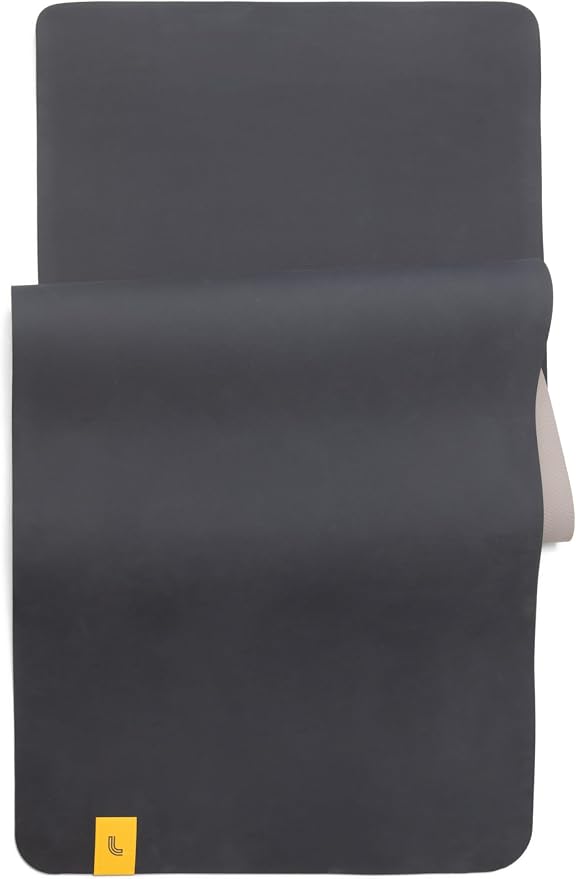 Lolë Pose Yoga Mat for Women with Strap Carrier – Non-Slip 5mm Thick