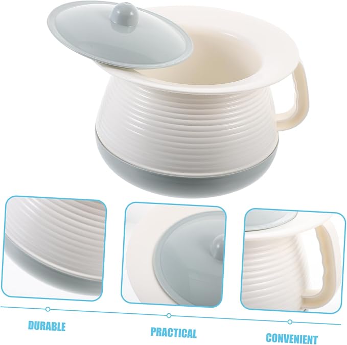 Pp Plastic Urinal Pail Pot Thick Material Drop-Resistant Portable Handle