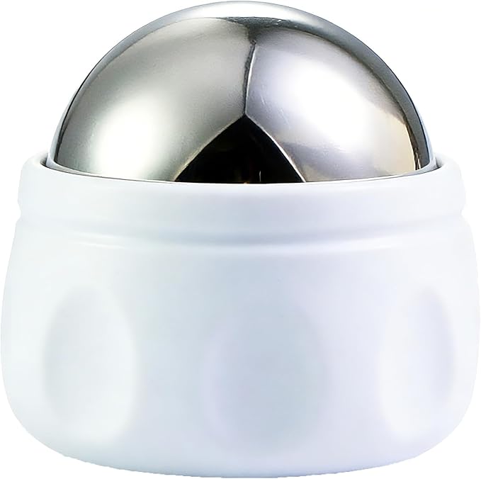 Massage Ice Roller Ball - Roller for Muscles Deep Tissue - Cold Therapy - Plantar Fasciitis Roller, Tight and Sore Muscles Relief, for Neck, Shoulders, Back, Calves & Feet, Sports Relaxations Gift