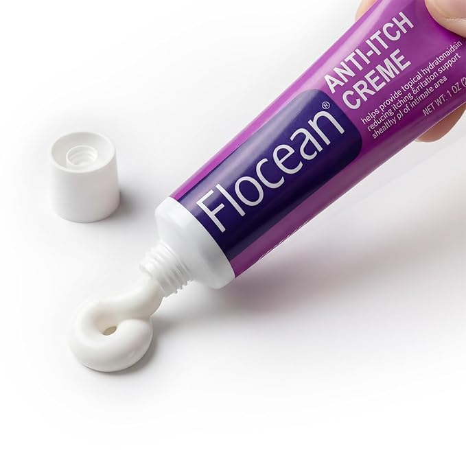 Anti-Itch Creme, Intimate Skin Moisturizer for Women, Natural Vulva Cream for Dryness, Dermatologist Recommended - NON Estrogen Cream