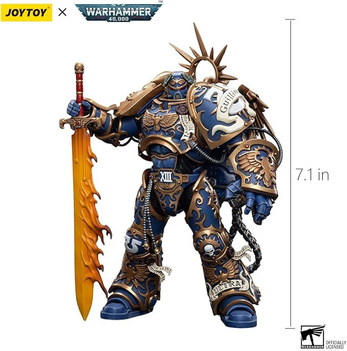 JoyToy Warhammer 40K 1/18 Action Figure Mecha Joy Toy Model Toys Ultramarines Primarch Roboute Guilliman