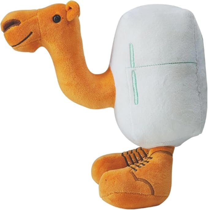 Italian Brainrot Plush Toy, 10.6 inch Frigo Camelo Plushies, Italian Brainrot Stuffed Animal, Funny Meme Monster Camelo Figure Doll for Adults Kids Boys Girls