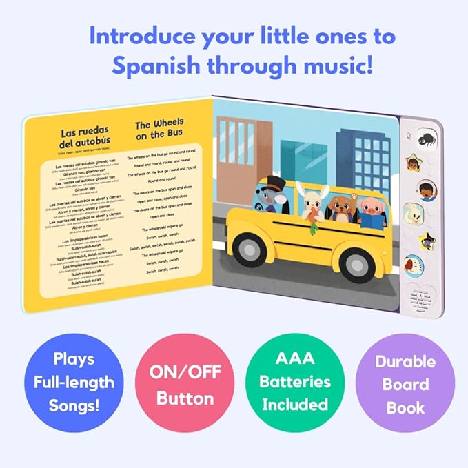 I Love to Sing in Spanish (Children's Songs)
