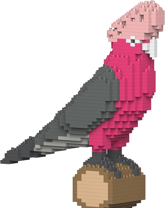 JEKCA Galah 01S | Parrot Plastic Building Blocks | Age 14+
