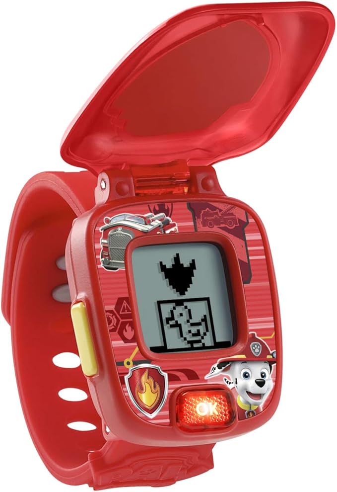 VTech PAW Patrol Marshall Learning Watch, Red
