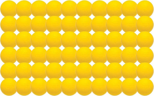 Champion Sports Lacrosse Balls – Official Size SEI Certified, Multi-Color Packs of 3, 6, or 12 for Practice & Games