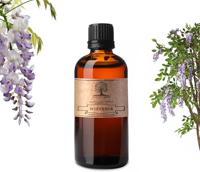 Floral - 100% Pure Aromatherapy Grade Essential Oil by Nature's Note Organics (10_ml, Wisteria)