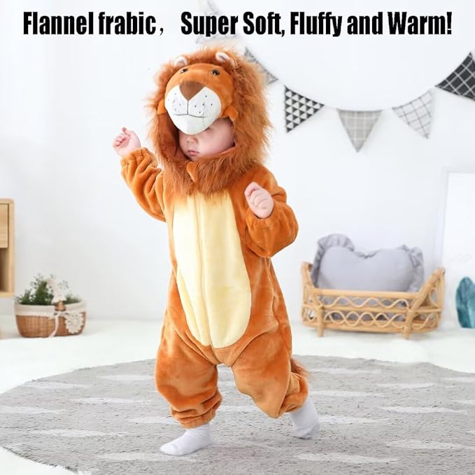 Baby Animal Costumes Unisex Toddler Outfit Halloween Dress Up Romper
