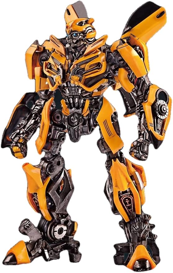 Transformers Bumblebee Camaro Figure Model Kit – Easy to Assemble 3D Articulated Action Pre Painted Collectible Series Toys Hobby 08105