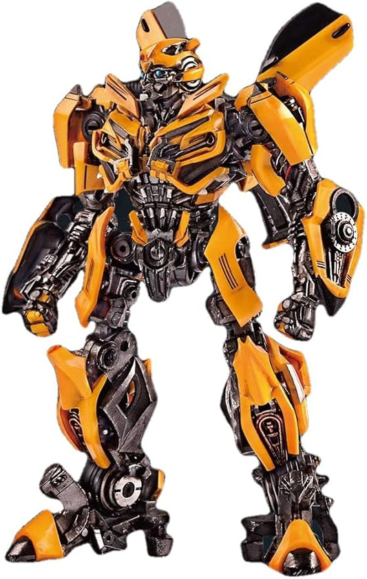 Transformers Bumblebee Camaro Figure Model Kit – Easy to Assemble 3D Articulated Action Pre Painted Collectible Series Toys Hobby 08105