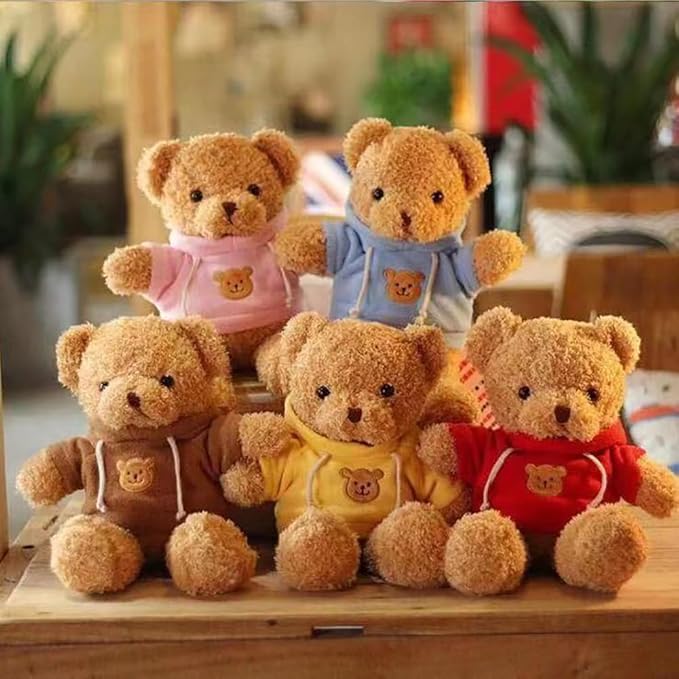 Teddy Bear Stuffed Animal, Teddy Bear Plush Toy, Birthday for Kids Boys Girls Friends (Blue, 12inch)