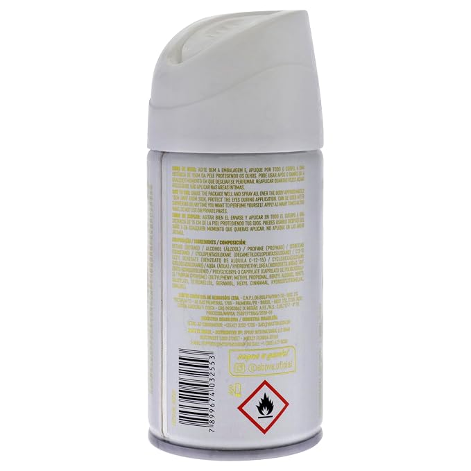 ABOVE White Series Body Spray, Crystal, 2.12 oz - Deodorant Spray - Masks Perspiration Odors - Long-Lasting Dry Spray - Paraben-Free - Cruelty-Free