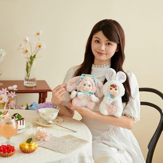 Sweetheart Tea Party Plush Blind Box, 7.8inch Mystery Box Figures 1PCS (1 of 7 Possible Styles) Cute Kawaii Collectible Surprise Gift Birthday Gifts