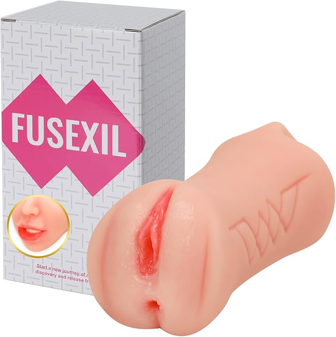 Male Masturbator Adult Mouth Sex Toys 3in1 Sex Doll Men Masturbation (Flesh)