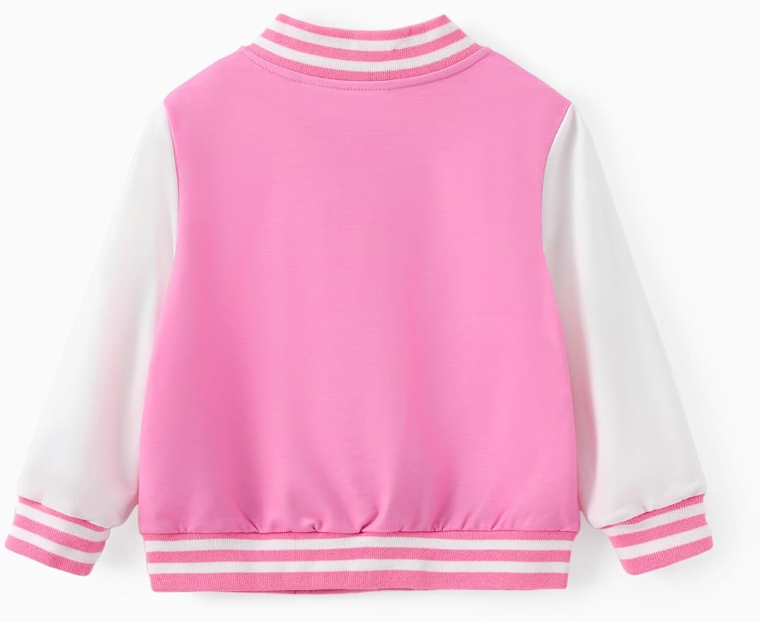 Disney Minnie Mickey Stitch Princess Frozen Marvel Jacket Lightweight Coat Button up Color Block Sweatshirt Sizes 2-14 Years