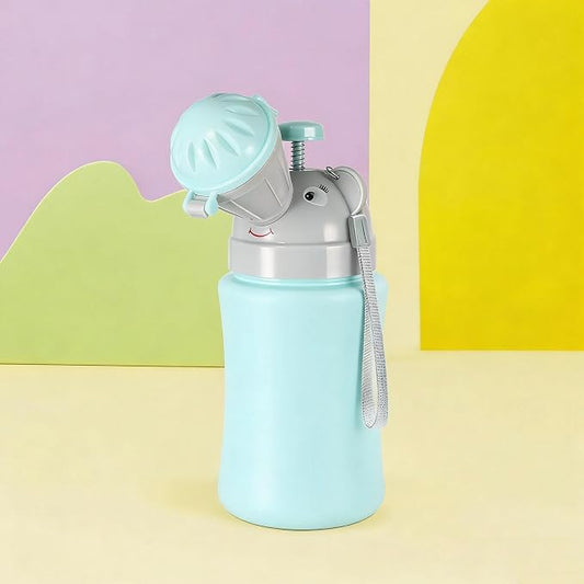 Portable Toddler Urinal for Boys 10oz-Travel Potty with Leak-Proof Design for Car, Road Trip, Camping & Emergency | Easy to Clean Pee Bottle for Kids, Little Boys Potty Training Urinal