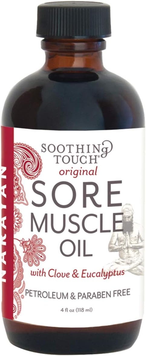 Soothing Touch Sore Muscle Oil, 4 Ounce
