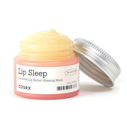 COSRX Lip Care Balm for Dry Chapped Lips, Enriched with Shea Butter, Sleeping Mask, Korean Skin Care, Animal Testing-Free, Artificial Fragrance-Free, Parabens-Free (Lip Butter)