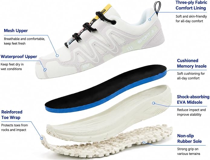 Women Hiking Shoes Casual Non-Slip Lightweight Comfortable Running Fashion Sneakers Walking Trekking Outdoor Shoes